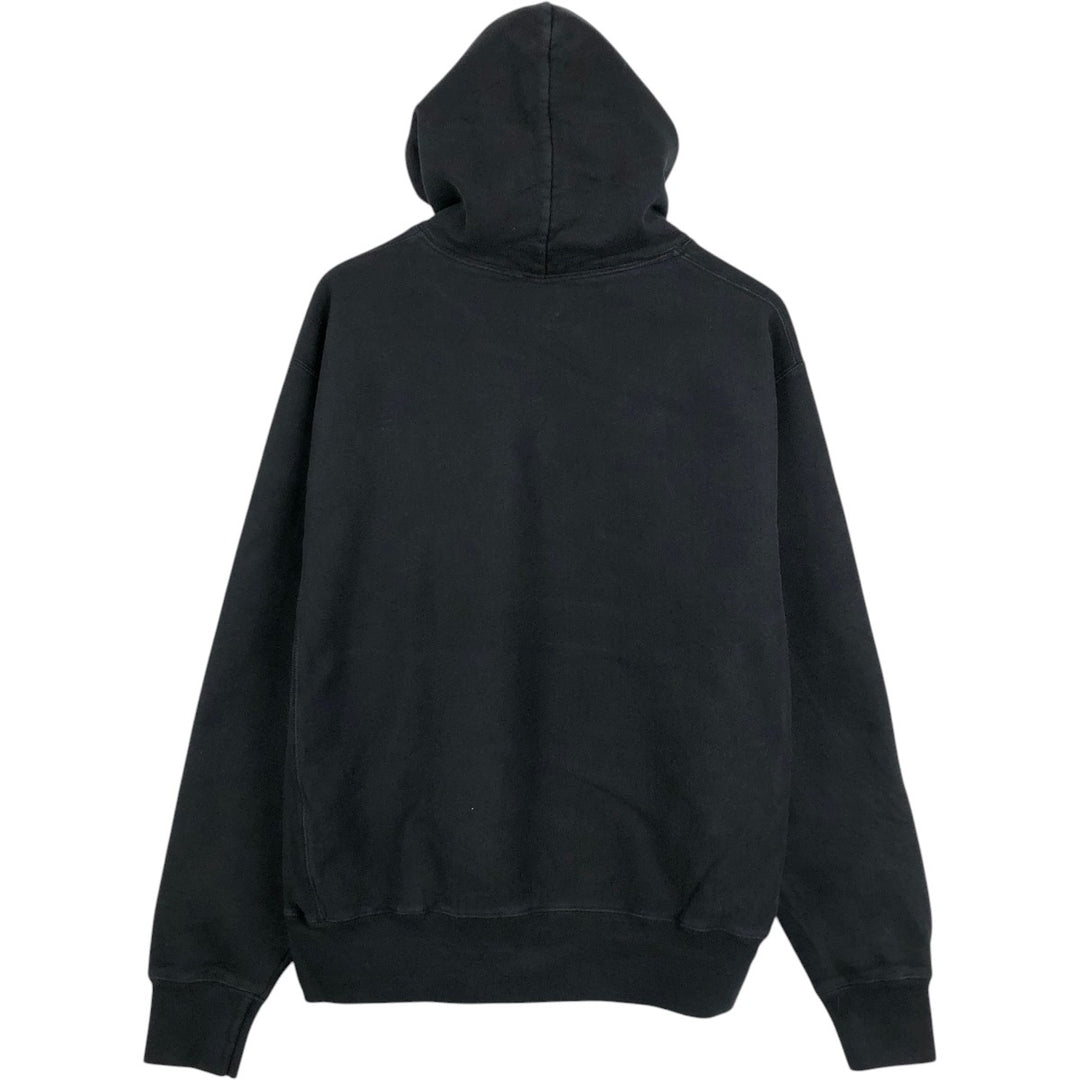 Champion REVERSE WEAVE Reverse Weave Sweat Pullover Hoodie Men's L size cotton black type Vintage Second Hand