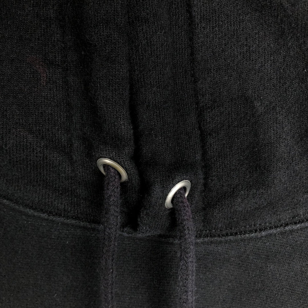 Champion REVERSE WEAVE Reverse Weave Sweat Pullover Hoodie Men's L size cotton black type Vintage Second Hand