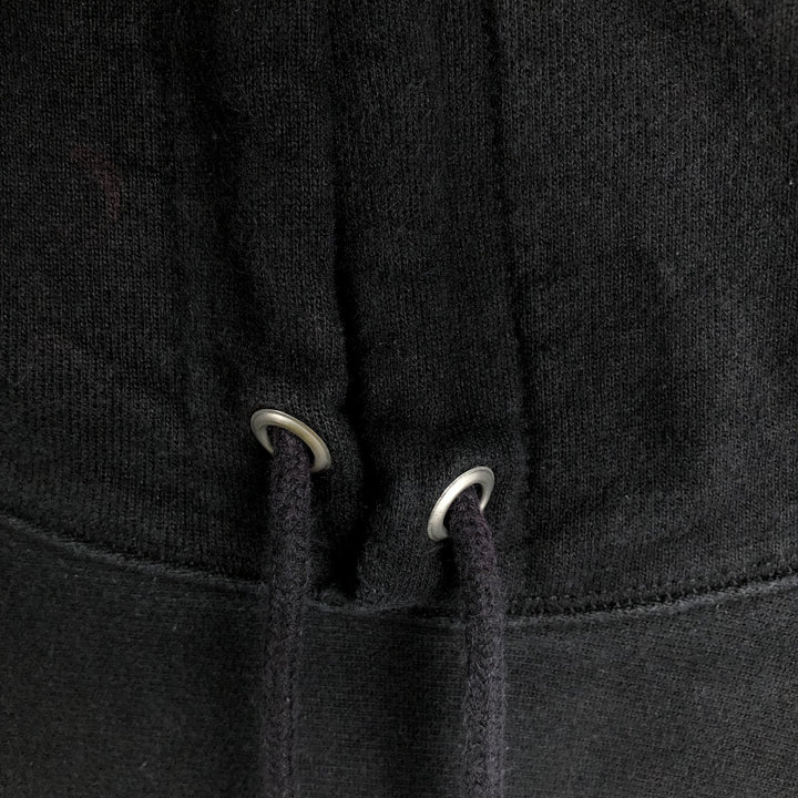 Champion REVERSE WEAVE Reverse Weave Sweat Pullover Hoodie Men's L size cotton black type Vintage Second Hand