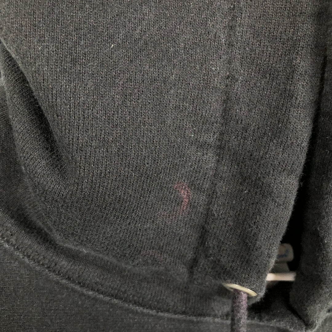Champion REVERSE WEAVE Reverse Weave Sweat Pullover Hoodie Men's L size cotton black type Vintage Second Hand