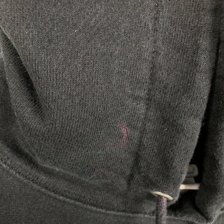 Champion REVERSE WEAVE Reverse Weave Sweat Pullover Hoodie Men's L size cotton black type Vintage Second Hand