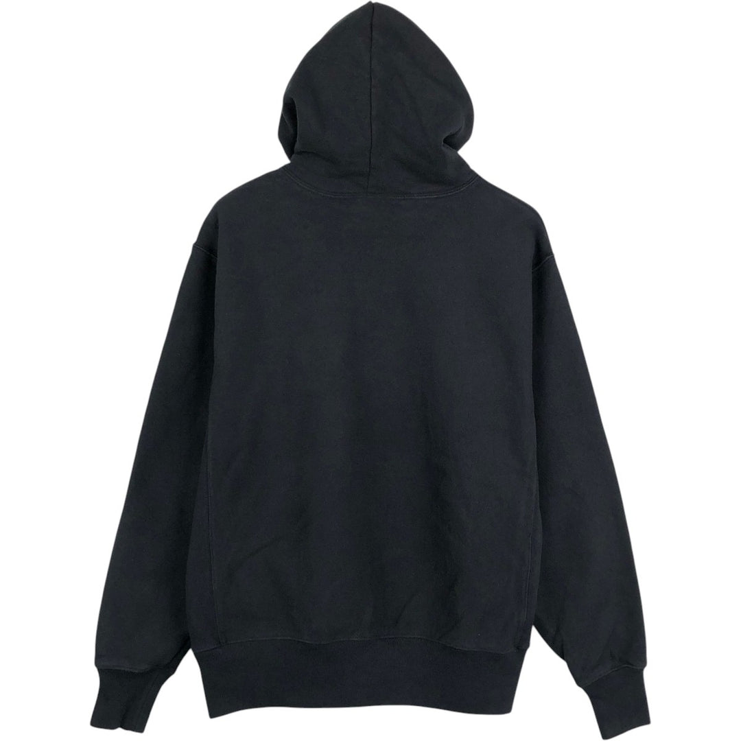 Champion REVERSE WEAVE Reverse Weave Sweat Pullover Hoodie Men's L size cotton black type Vintage Second Hand