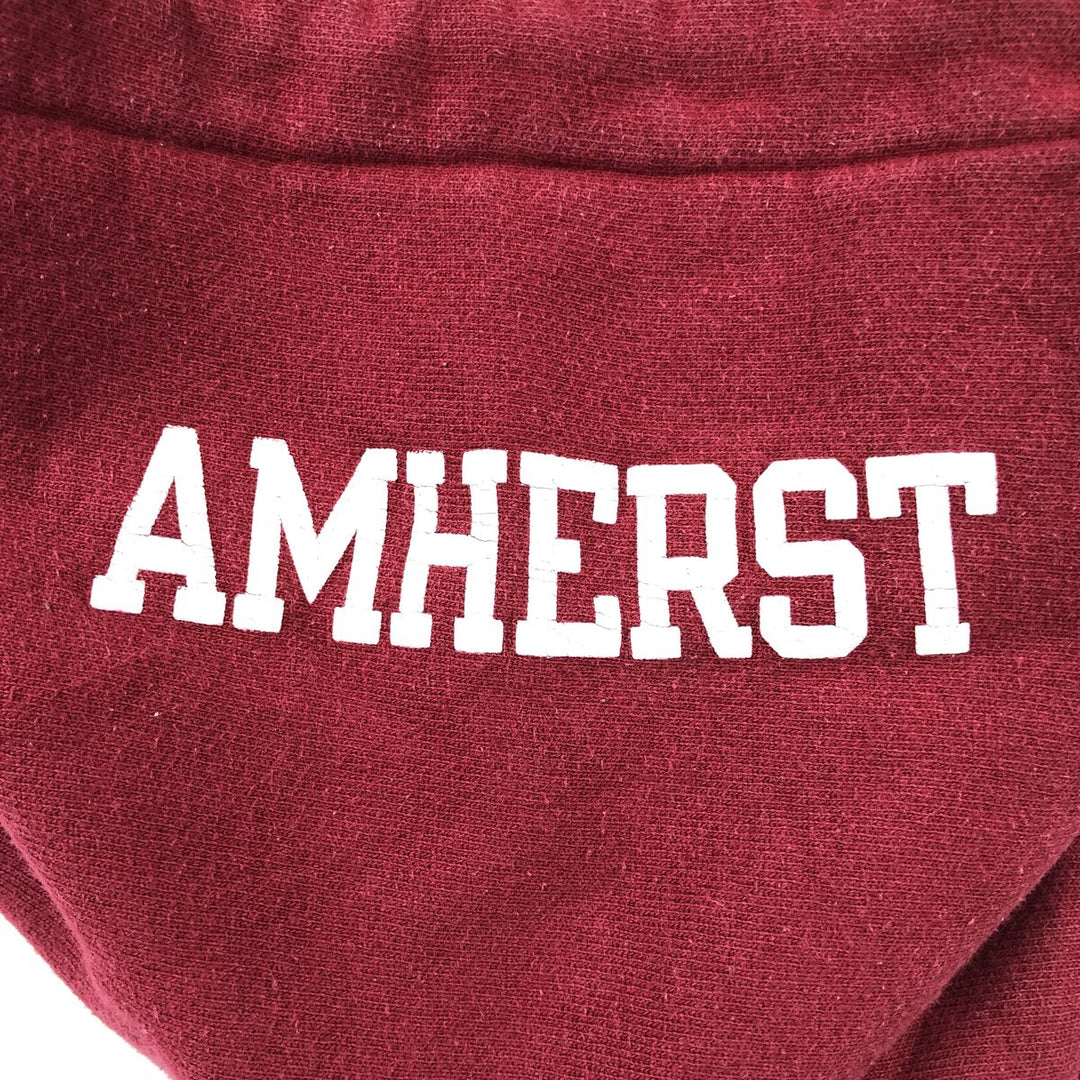 Champion REVERSE WEAVE MIT (Massachusetts Institute of Technology) sweatshirt pullover hoodie, men's size M (approx.) cotton burgundy type Vintage Second Hand