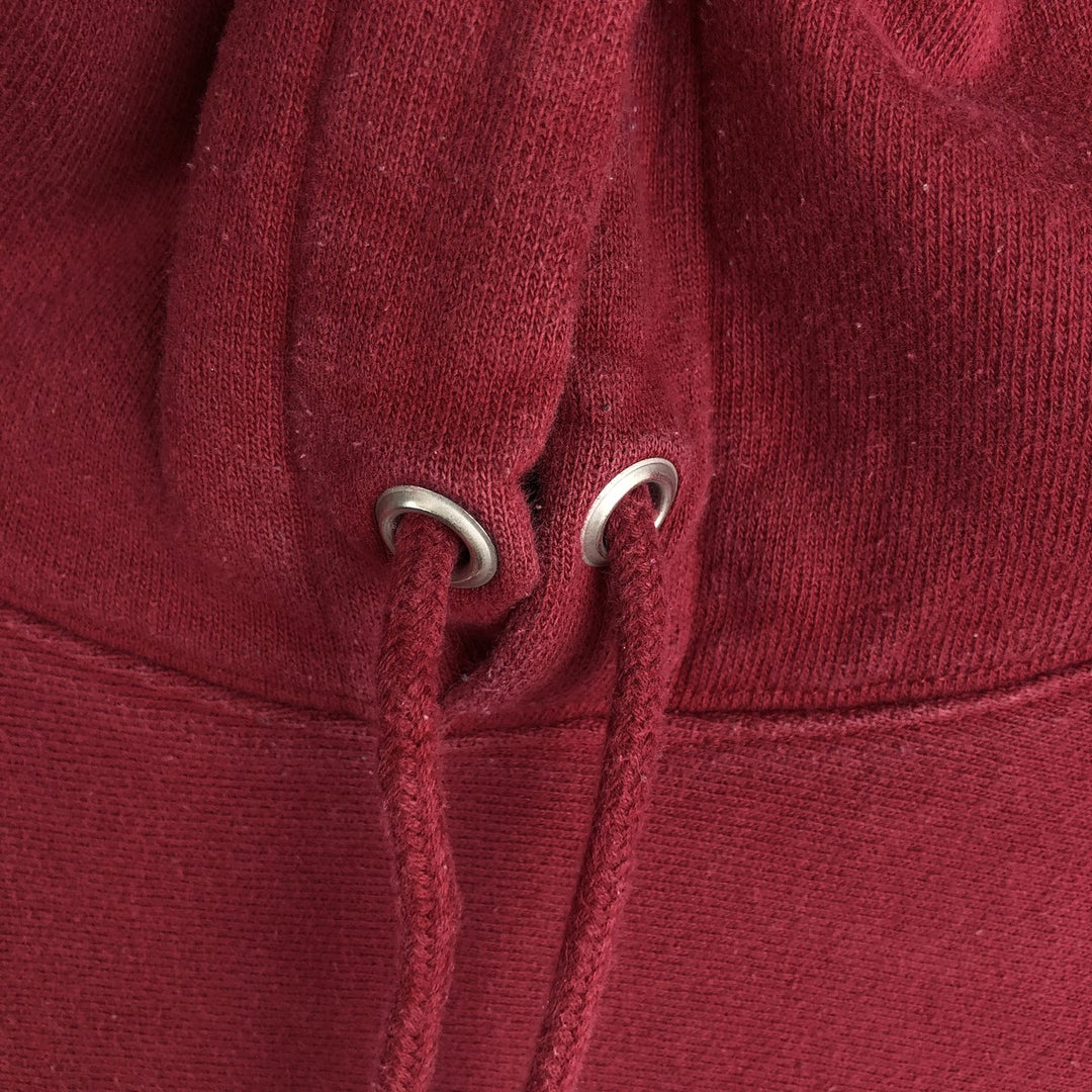 Champion REVERSE WEAVE MIT (Massachusetts Institute of Technology) sweatshirt pullover hoodie, men's size M (approx.) cotton burgundy type Vintage Second Hand