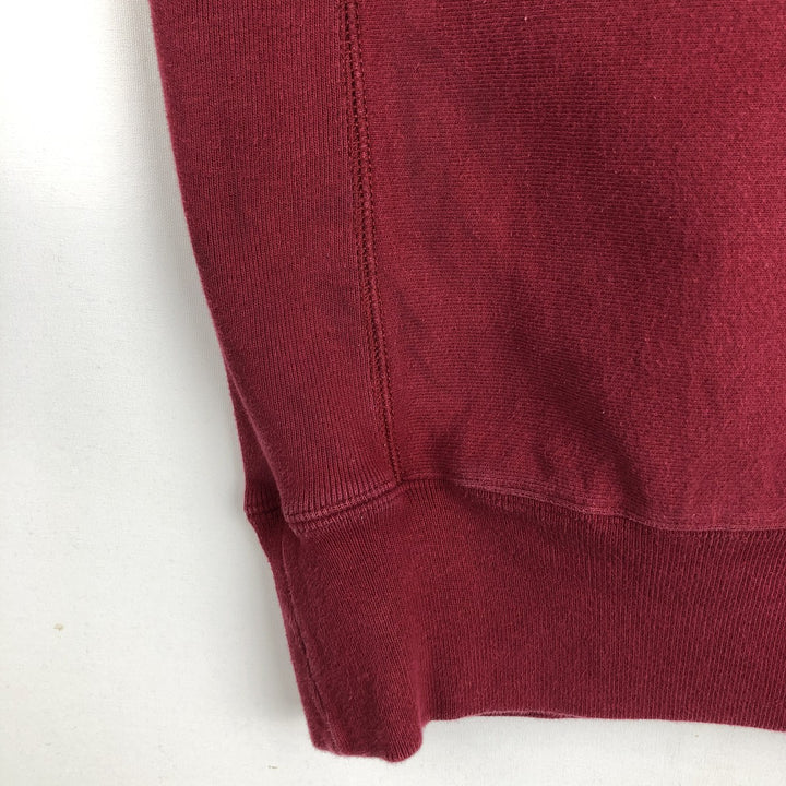 Champion REVERSE WEAVE MIT (Massachusetts Institute of Technology) sweatshirt pullover hoodie, men's size M (approx.) cotton burgundy type Vintage Second Hand