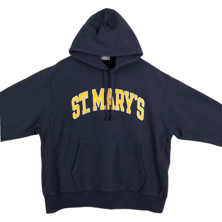 Champion REVERSE WEAVE Reverse Weave Sweat Pullover Hoodie Men's XL cotton navy blue type Vintage Second Hand