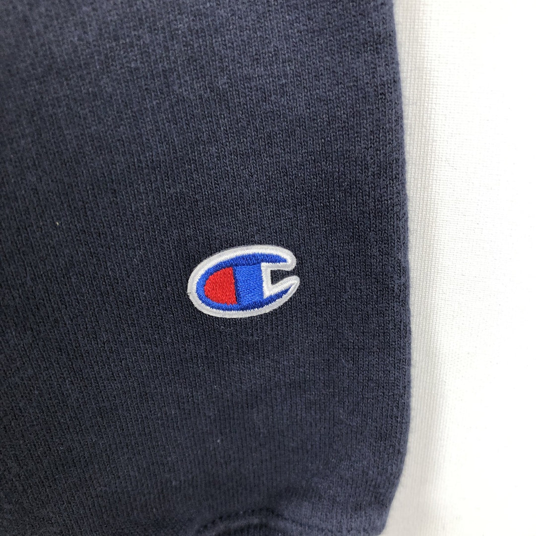 Champion REVERSE WEAVE Reverse Weave Sweat Pullover Hoodie Men's XL cotton navy blue type Vintage Second Hand