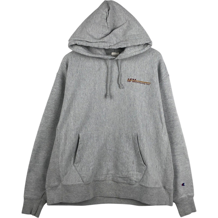 Champion REVERSE WEAVE Reverse Weave Sweat Pullover Hoodie Men's XL unclear gray type Vintage Second Hand