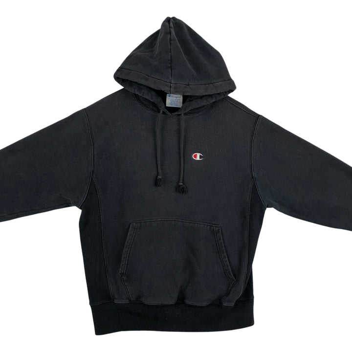 Champion REVERSE WEAVE Reverse Weave Sweat Pullover Hoodie Men's M cotton black type Vintage Second Hand
