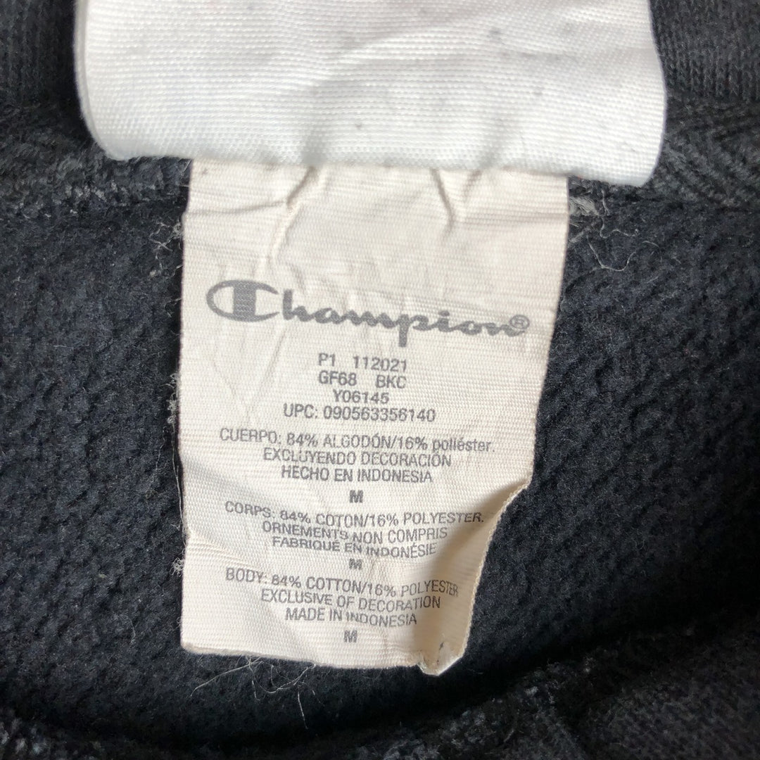 Champion REVERSE WEAVE Reverse Weave Sweat Pullover Hoodie Men's M cotton black type Vintage Second Hand