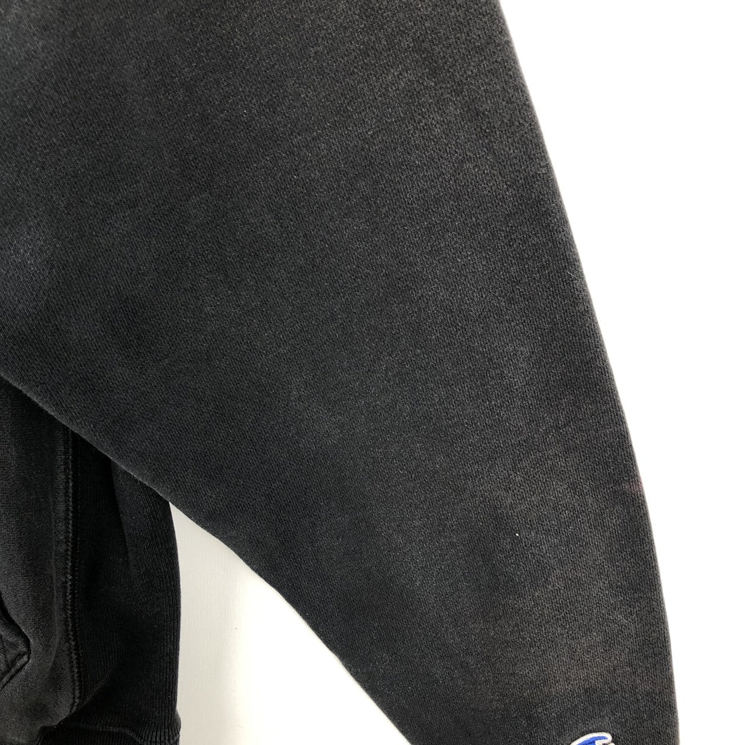 Champion REVERSE WEAVE Reverse Weave Sweat Pullover Hoodie Men's M cotton black type Vintage Second Hand
