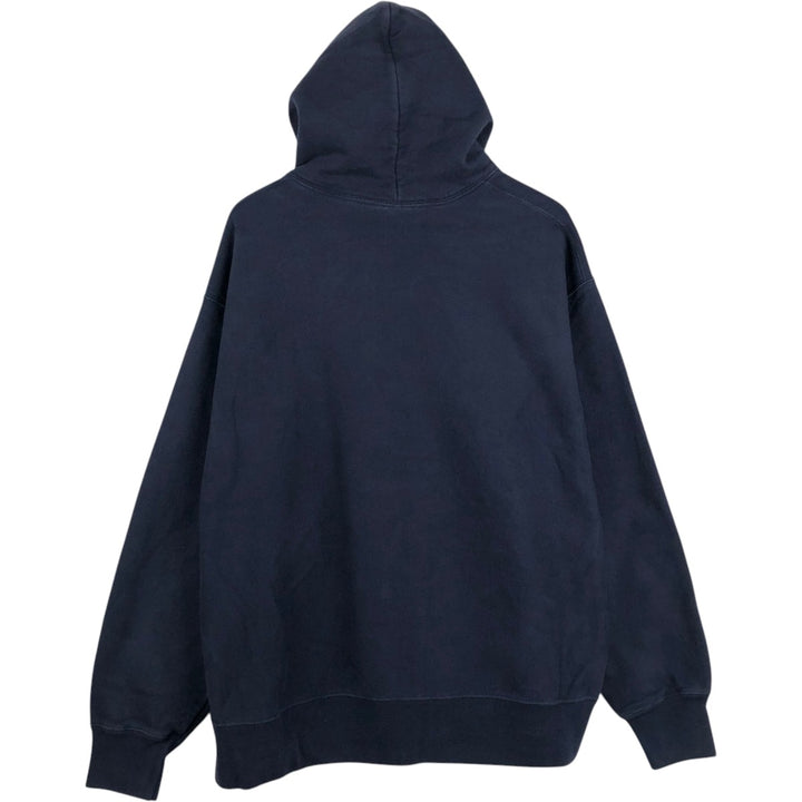 Champion Reverse Weave College Pullover Hoodie, Men's XXL cotton navy blue type Vintage Second Hand