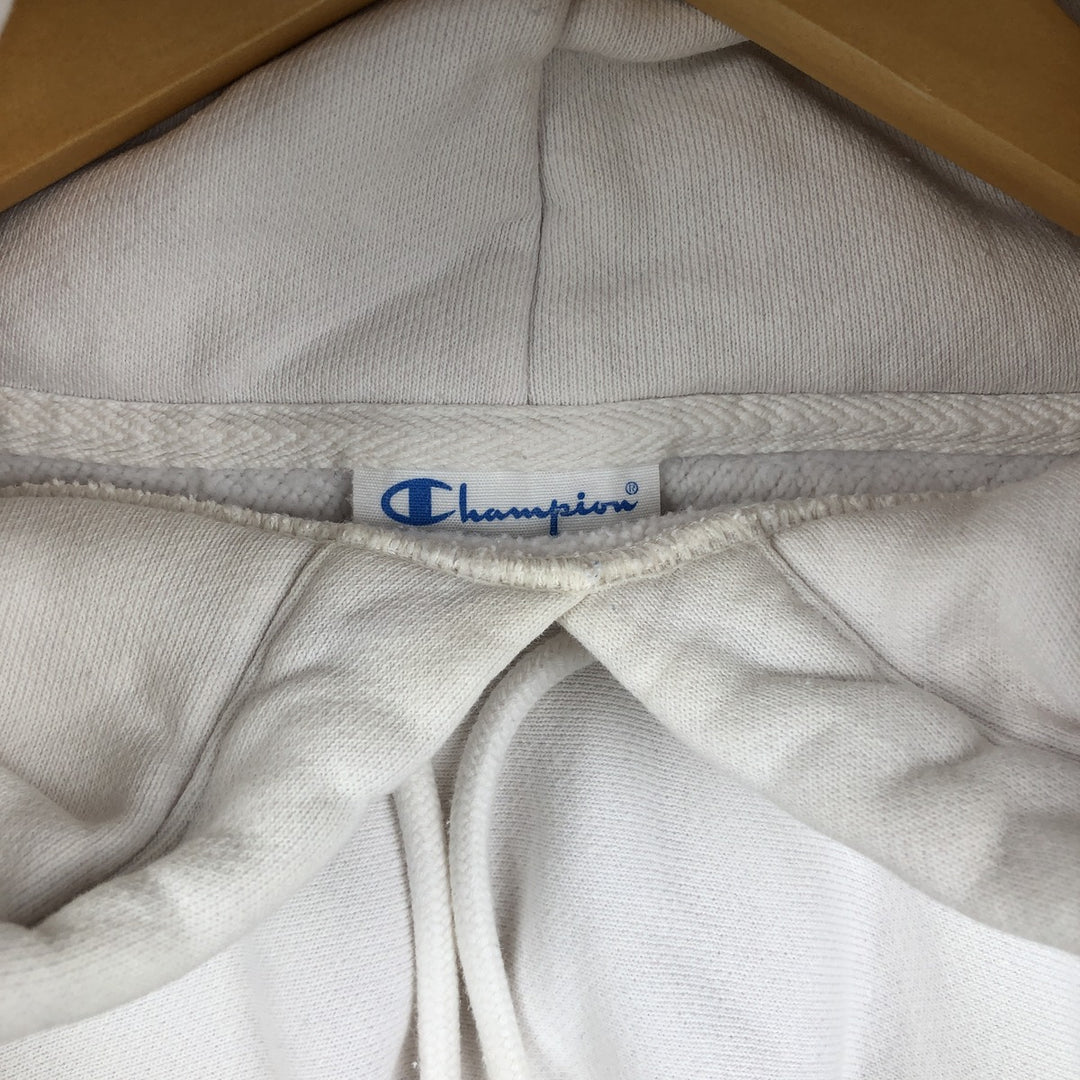 Champion REVERSE WEAVE Reverse Weave Sweat Pullover Hoodie Men's XL cotton white type Vintage Second Hand