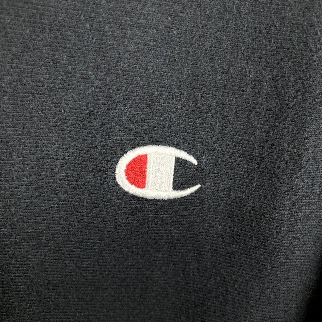 Champion REVERSE WEAVE Reverse Weave Sweat Pullover Hoodie Men's XL cotton black type Vintage Second Hand