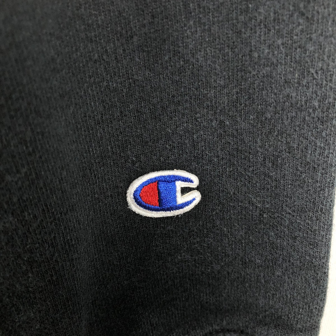Champion REVERSE WEAVE Reverse Weave Sweat Pullover Hoodie Men's XL cotton black type Vintage Second Hand