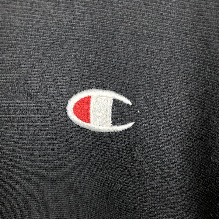 Champion REVERSE WEAVE Reverse Weave Sweat Pullover Hoodie Men's L size cotton black type Vintage Second Hand