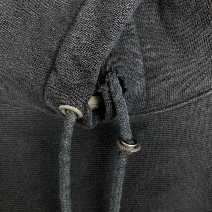 Champion REVERSE WEAVE Reverse Weave Sweat Pullover Hoodie Men's L size cotton black type Vintage Second Hand