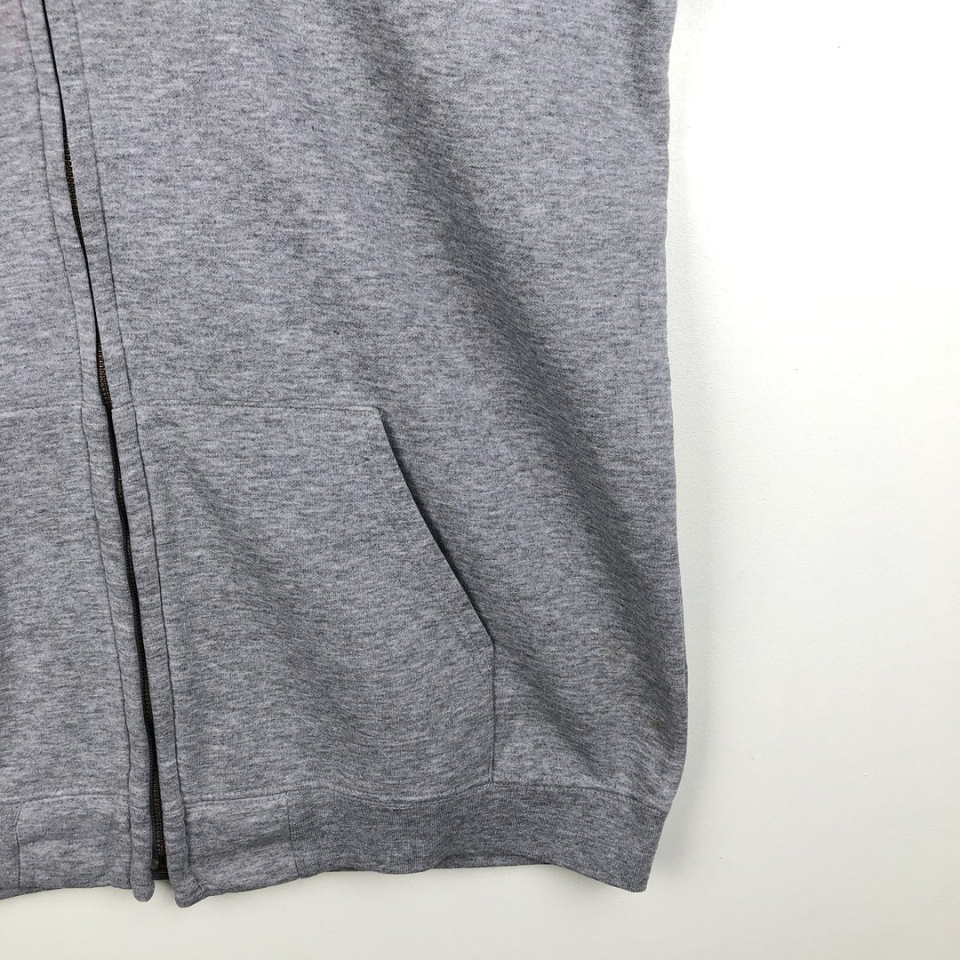 Carhartt Sweat Full Zip Hoodie Men's L size cotton gray type Vintage Second Hand