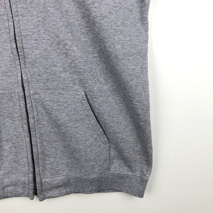 Carhartt Sweat Full Zip Hoodie Men's L size cotton gray type Vintage Second Hand