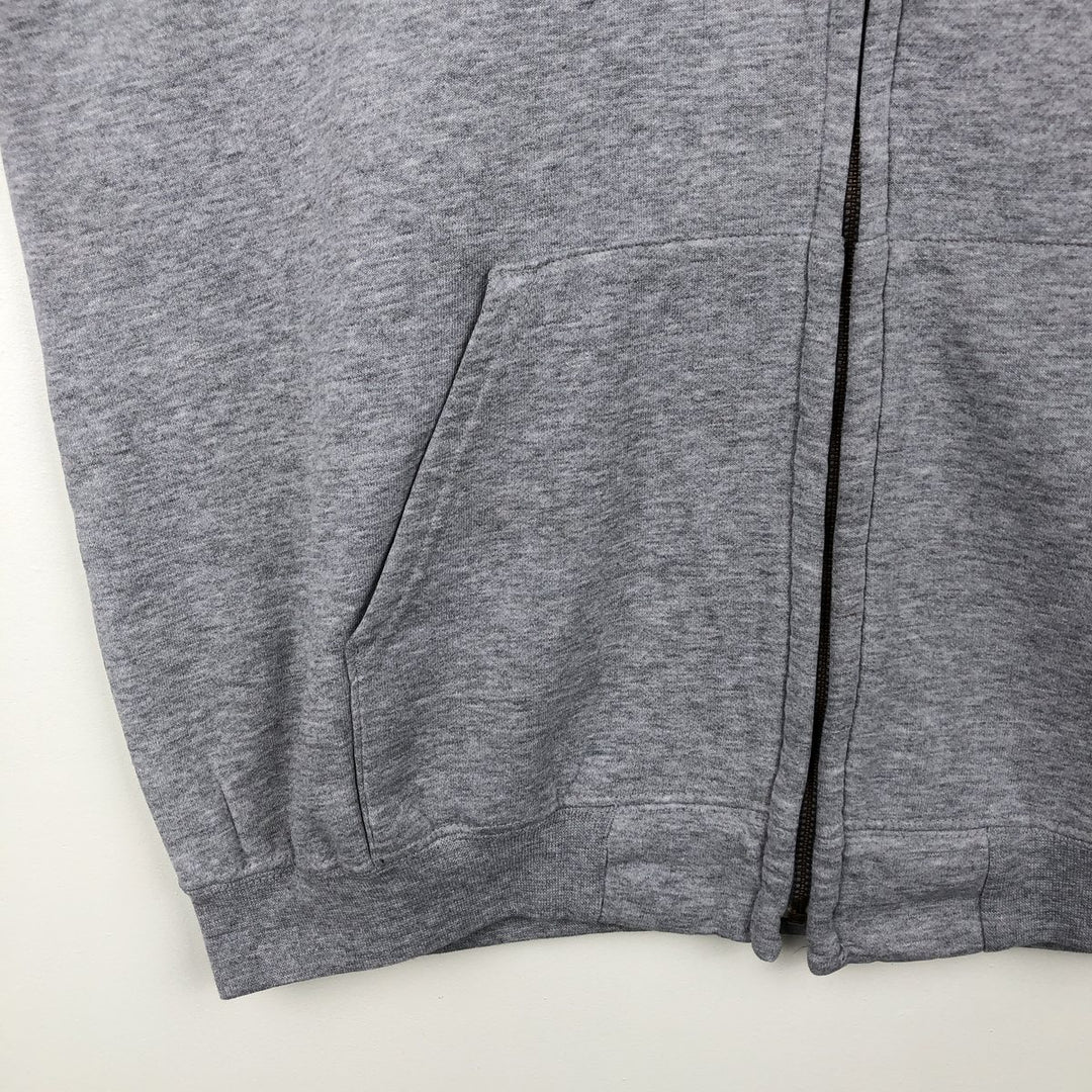 Carhartt Sweat Full Zip Hoodie Men's L size cotton gray type Vintage Second Hand
