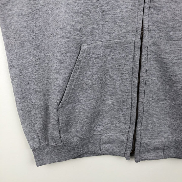 Carhartt Sweat Full Zip Hoodie Men's L size cotton gray type Vintage Second Hand
