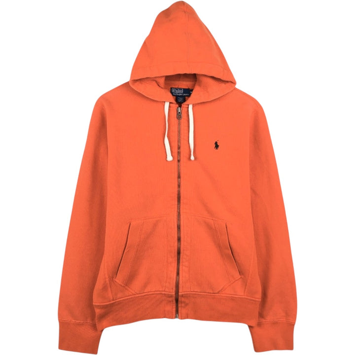 Ralph Lauren POLO by Ralph Lauren Sweat Full Zip Hoodie Men's M cotton orange type Vintage Second Hand