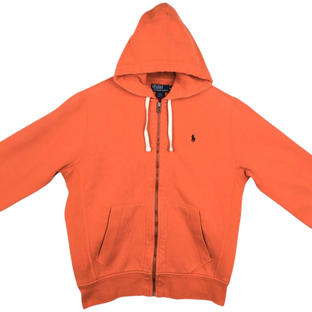 Ralph Lauren POLO by Ralph Lauren Sweat Full Zip Hoodie Men's M cotton orange type Vintage Second Hand
