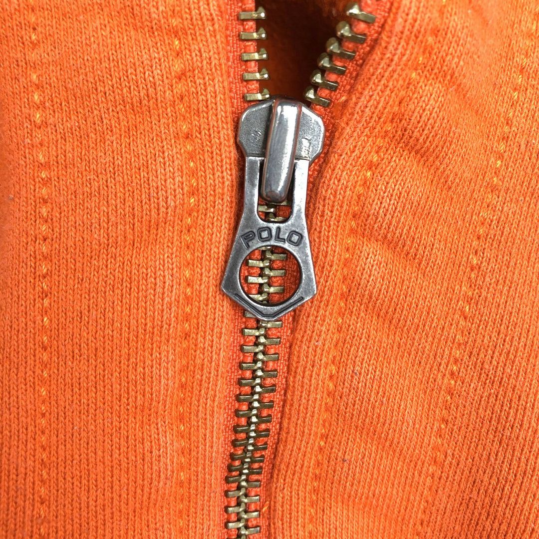 Ralph Lauren POLO by Ralph Lauren Sweat Full Zip Hoodie Men's M cotton orange type Vintage Second Hand