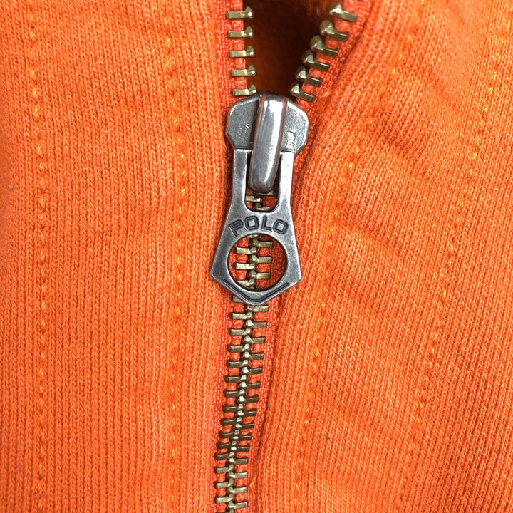 Ralph Lauren POLO by Ralph Lauren Sweat Full Zip Hoodie Men's M cotton orange type Vintage Second Hand
