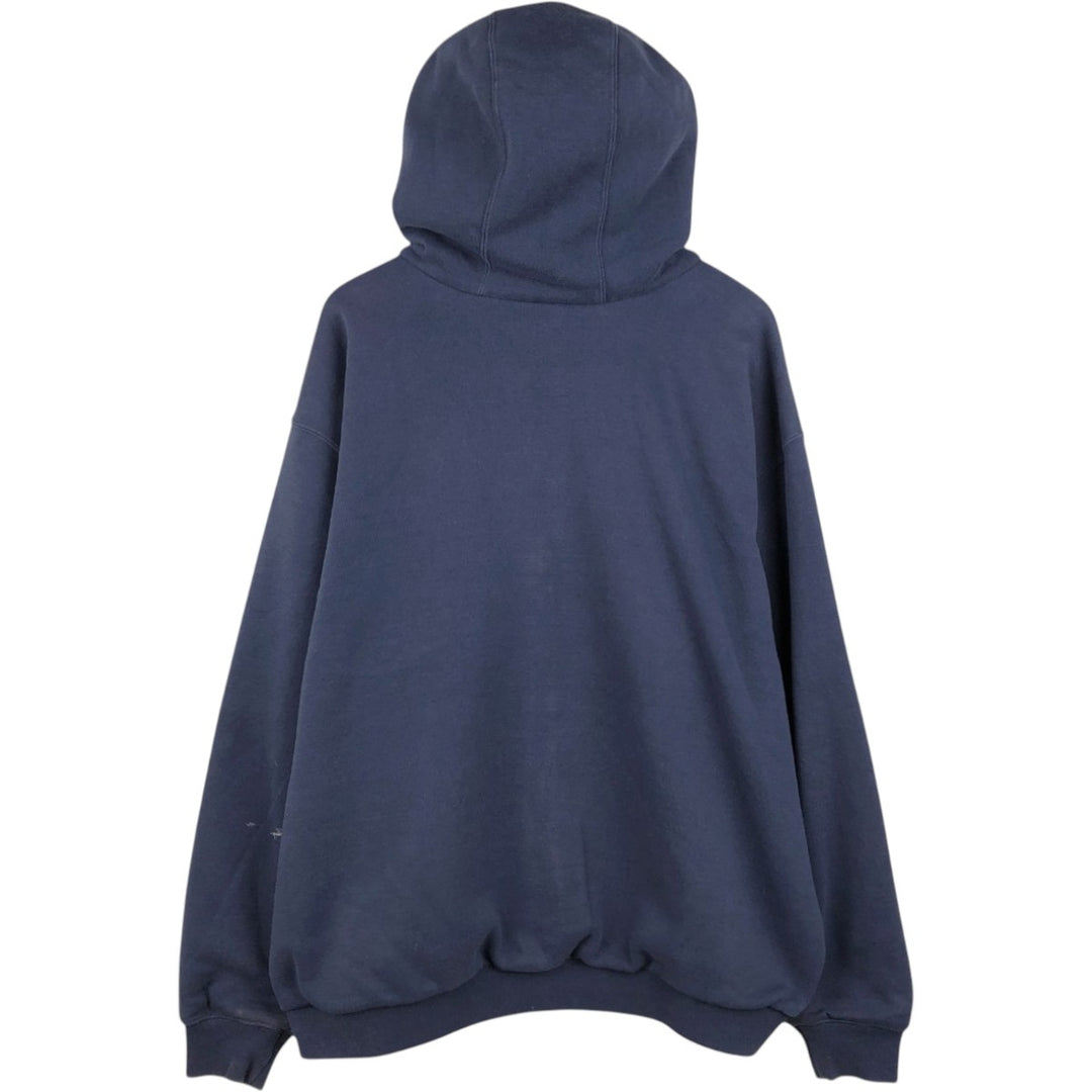 Carhartt Sweat Full Zip Hoodie Men's XL unclear navy blue type Vintage Second Hand