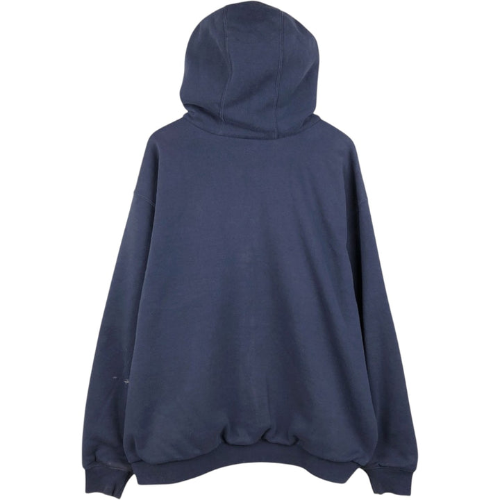 Carhartt Sweat Full Zip Hoodie Men's XL unclear navy blue type Vintage Second Hand