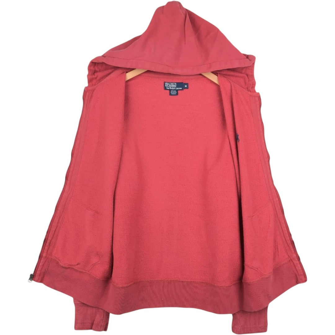 Ralph Lauren POLO by Ralph Lauren Sweat Full Zip Hoodie Men's M cotton red type Vintage Second Hand