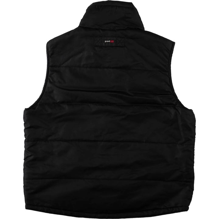 Schott Reversible Padded Vest, Men's Size M (approx.) Nylon red type Vintage Second Hand