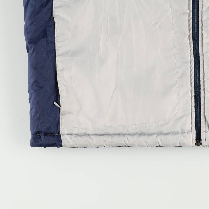 2000'S Nike Reversible Padded Vest, Men's Size M (approx.) Nylon navy blue type Vintage Second Hand