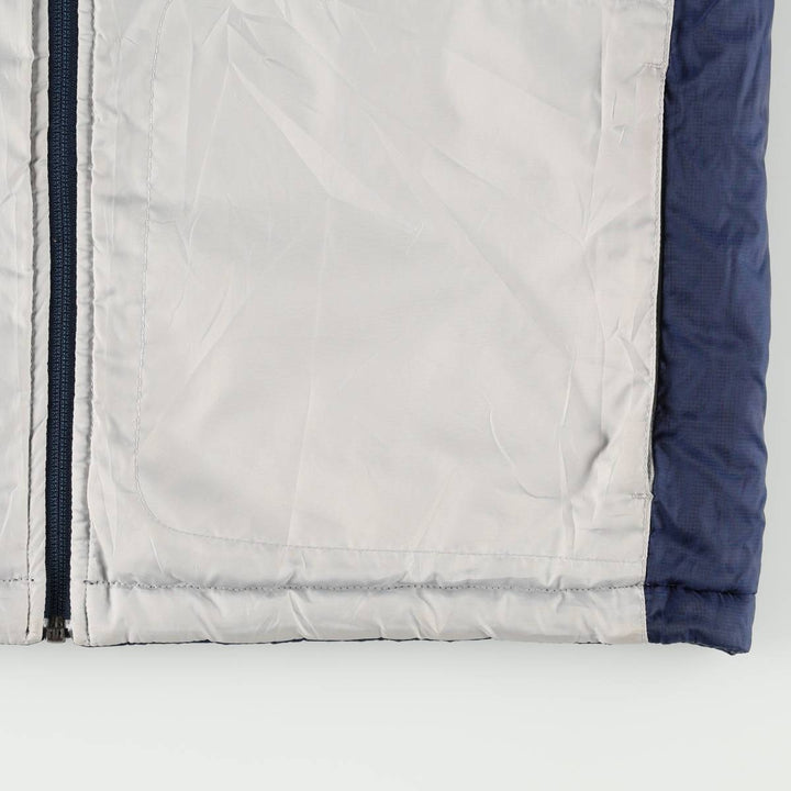 2000'S Nike Reversible Padded Vest, Men's Size M (approx.) Nylon navy blue type Vintage Second Hand