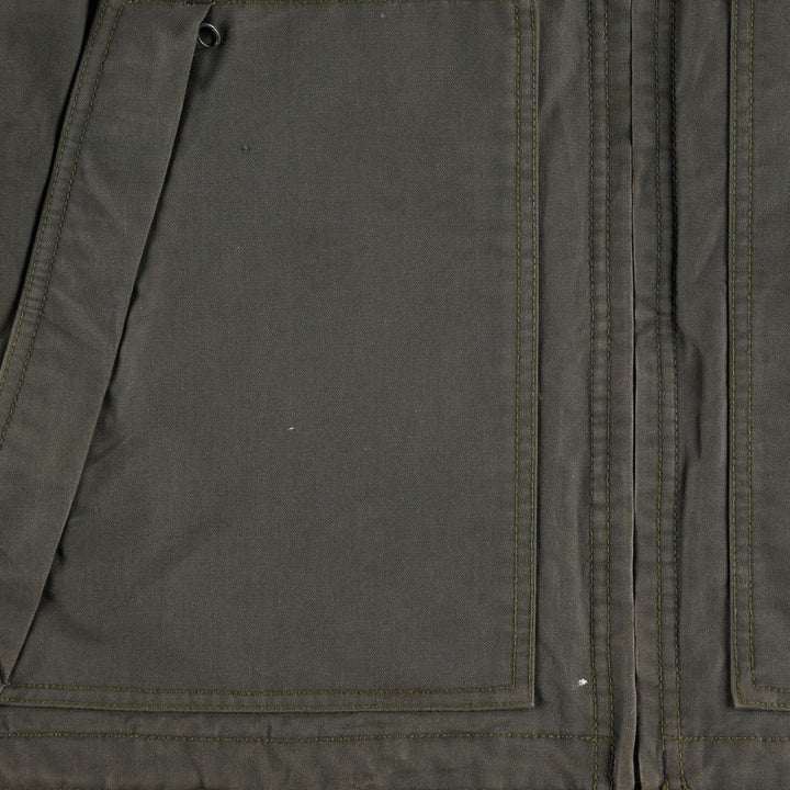Carhartt Quick Duck Jefferson Vest, padded duck vest, men's size L (approx.) cotton Khaki type Vintage Second Hand