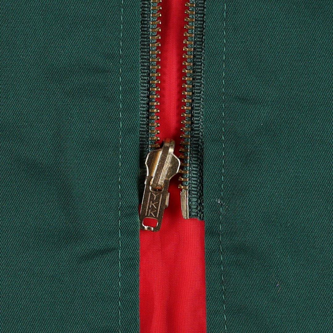 Riverside Coca-Cola Padded Advertising Work Vest, Made in USA, Men's Size XL (approx.) polyester Green type dark green Vintage Second Hand