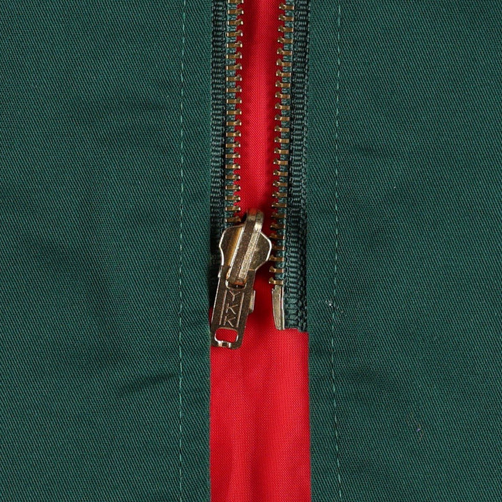 Riverside Coca-Cola Padded Advertising Work Vest, Made in USA, Men's Size XL (approx.) polyester Green type dark green Vintage Second Hand