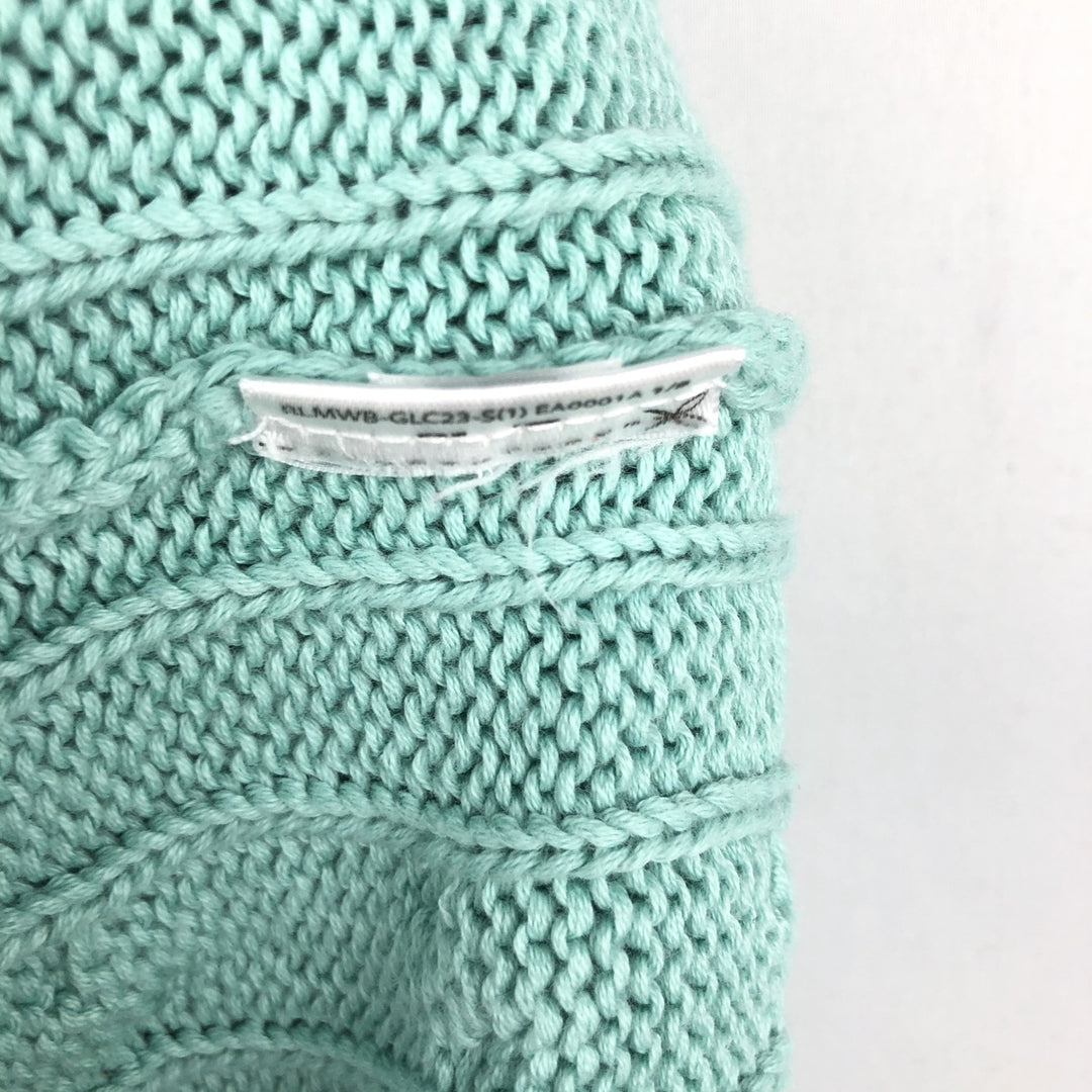 Ralph Lauren POLO RALPH LAUREN Cable Knit Sweater, Women's Size L (approx.) unclear Mint green Vintage Second Hand
