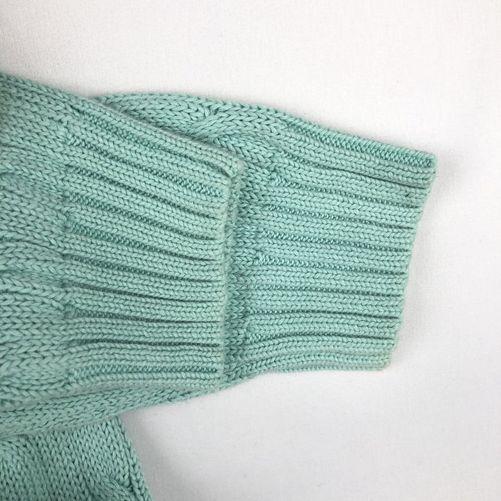 Ralph Lauren POLO RALPH LAUREN Cable Knit Sweater, Women's Size L (approx.) unclear Mint green Vintage Second Hand