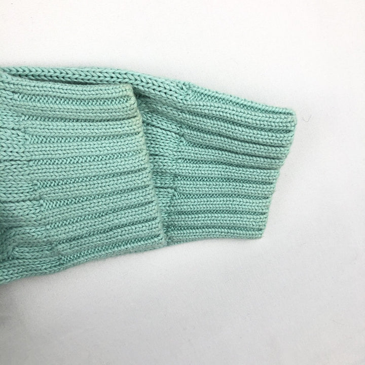 Ralph Lauren POLO RALPH LAUREN Cable Knit Sweater, Women's Size L (approx.) unclear Mint green Vintage Second Hand