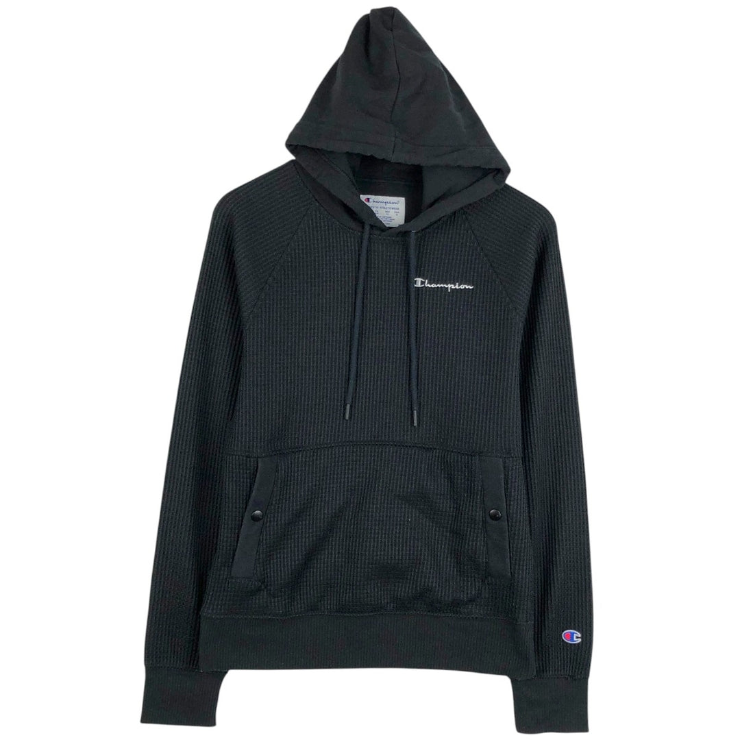 Champion Authentic Athletics Wear Sweatshirt Pullover Hoodie, Women's, Size S polyester black type Vintage Second Hand