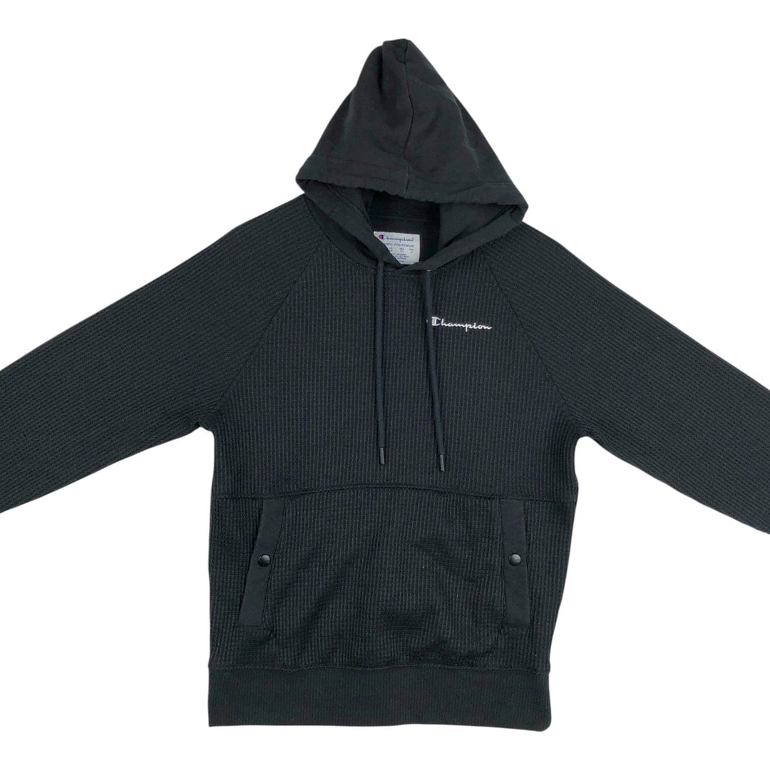 Champion Authentic Athletics Wear Sweatshirt Pullover Hoodie, Women's, Size S polyester black type Vintage Second Hand