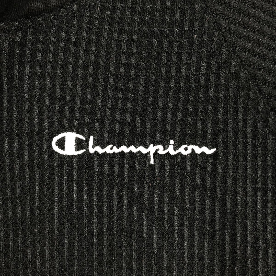 Champion Authentic Athletics Wear Sweatshirt Pullover Hoodie, Women's, Size S polyester black type Vintage Second Hand