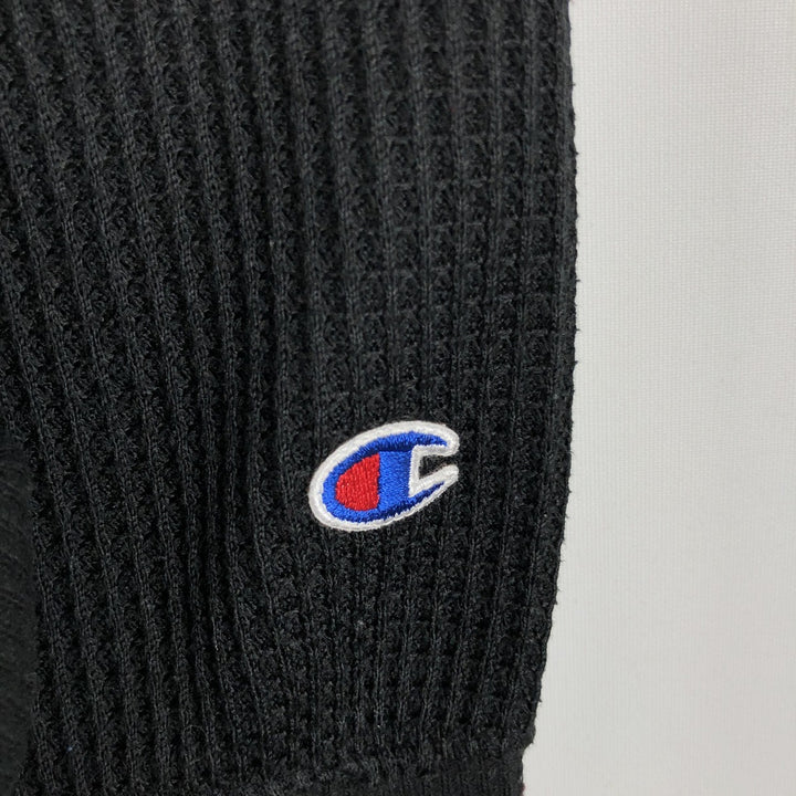 Champion Authentic Athletics Wear Sweatshirt Pullover Hoodie, Women's, Size S polyester black type Vintage Second Hand