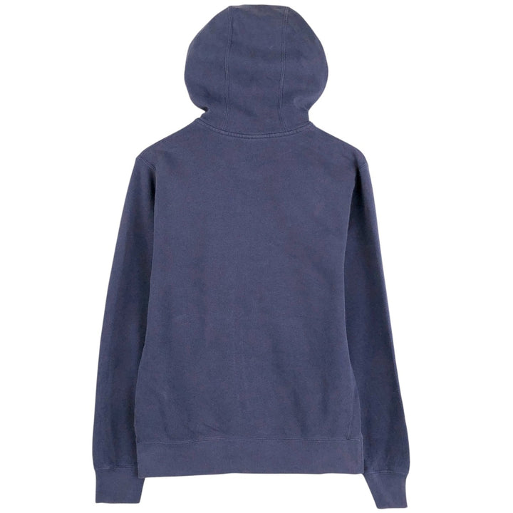 Nike Sweat Full Zip Hoodie, Men's Size S cotton navy blue type Vintage Second Hand