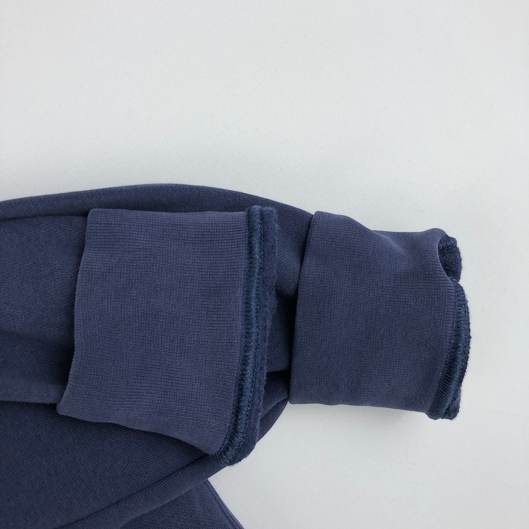 Nike Sweat Full Zip Hoodie, Men's Size S cotton navy blue type Vintage Second Hand