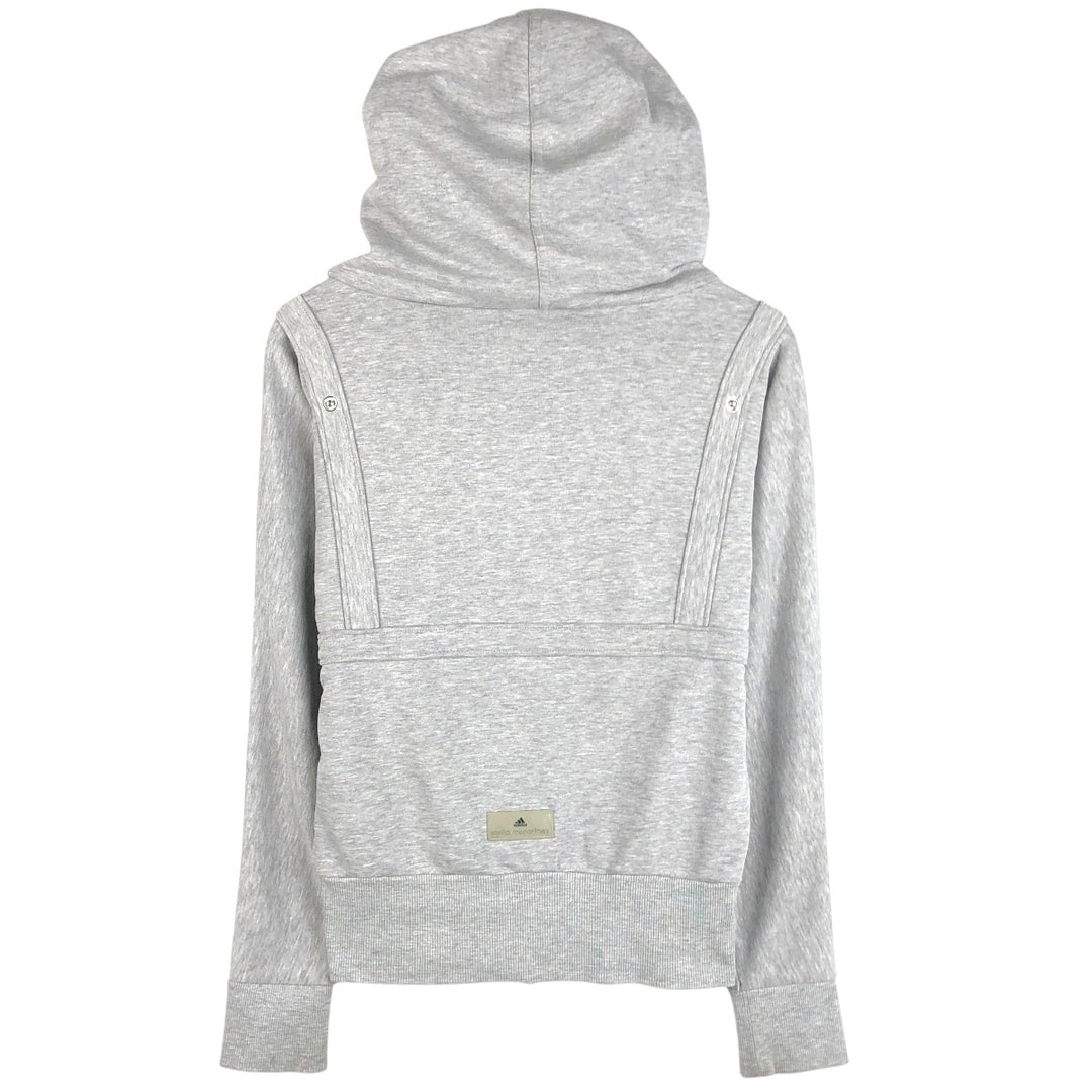 Adidas x Stella McCartney full-zip sweatshirt, women's size S (approx.) cotton gray type Vintage Second Hand