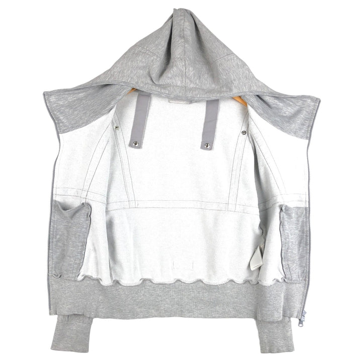 Adidas x Stella McCartney full-zip sweatshirt, women's size S (approx.) cotton gray type Vintage Second Hand