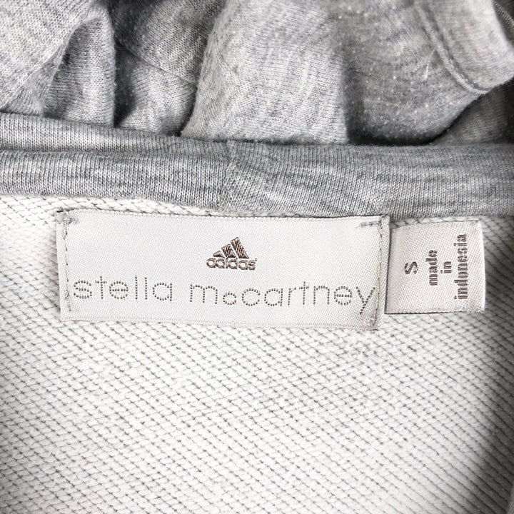 Adidas x Stella McCartney full-zip sweatshirt, women's size S (approx.) cotton gray type Vintage Second Hand